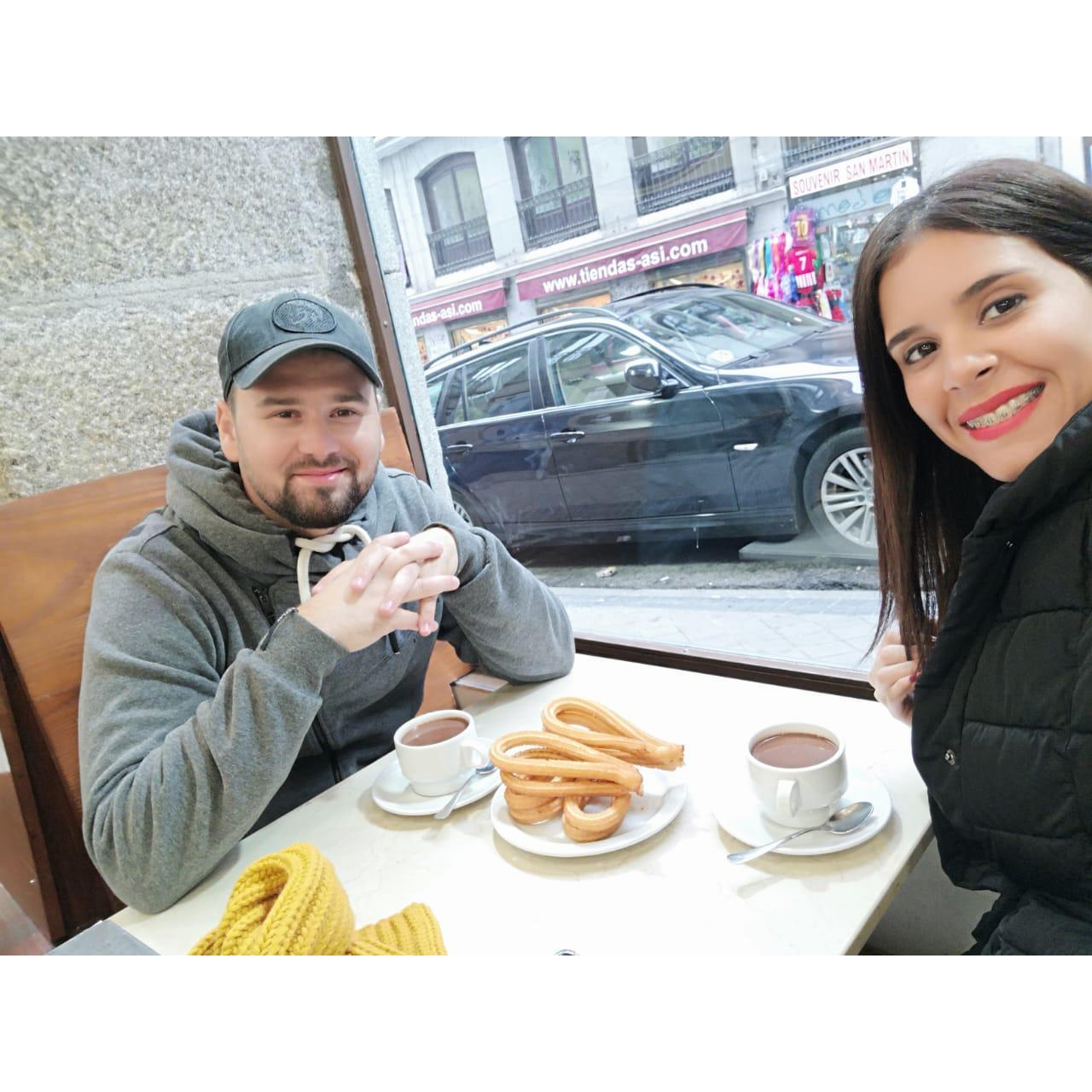 Nuestro primer viaje juntos a España😍