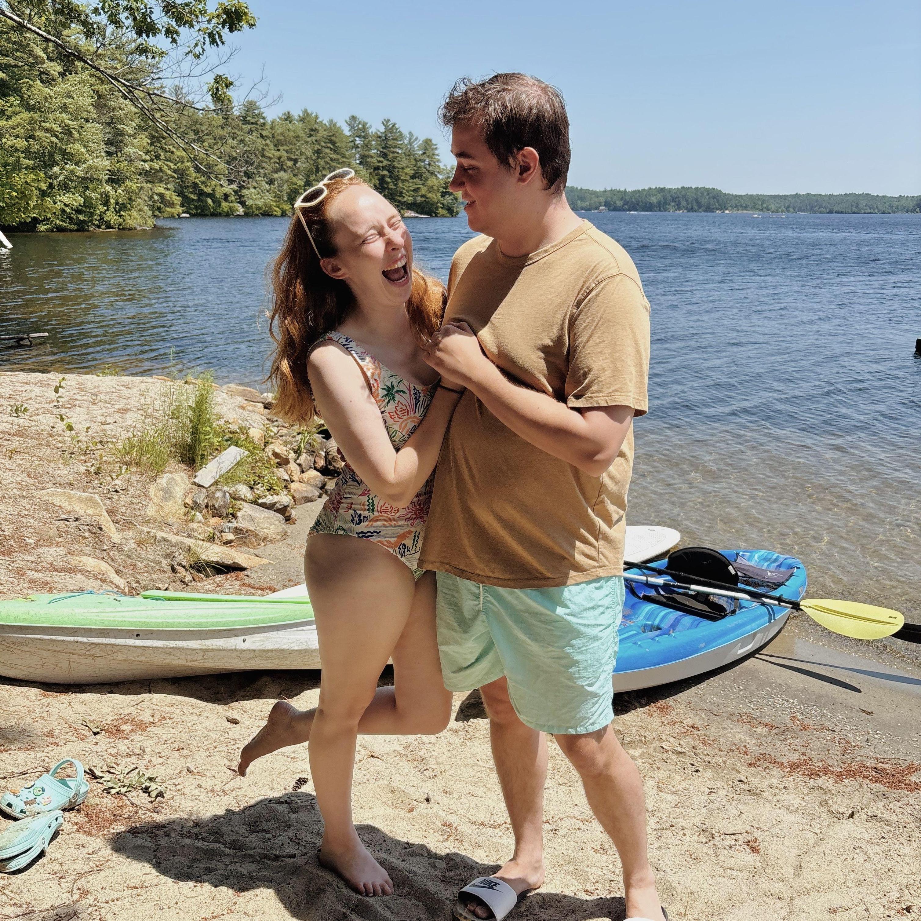 Summer 2025 - Julie's favorite place in the world, Beach Pond.
