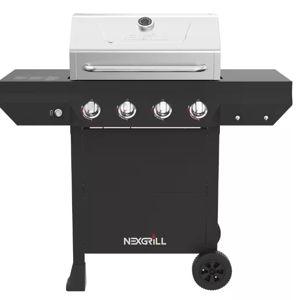 4-Burner Propane Gas Grill - Home Depot