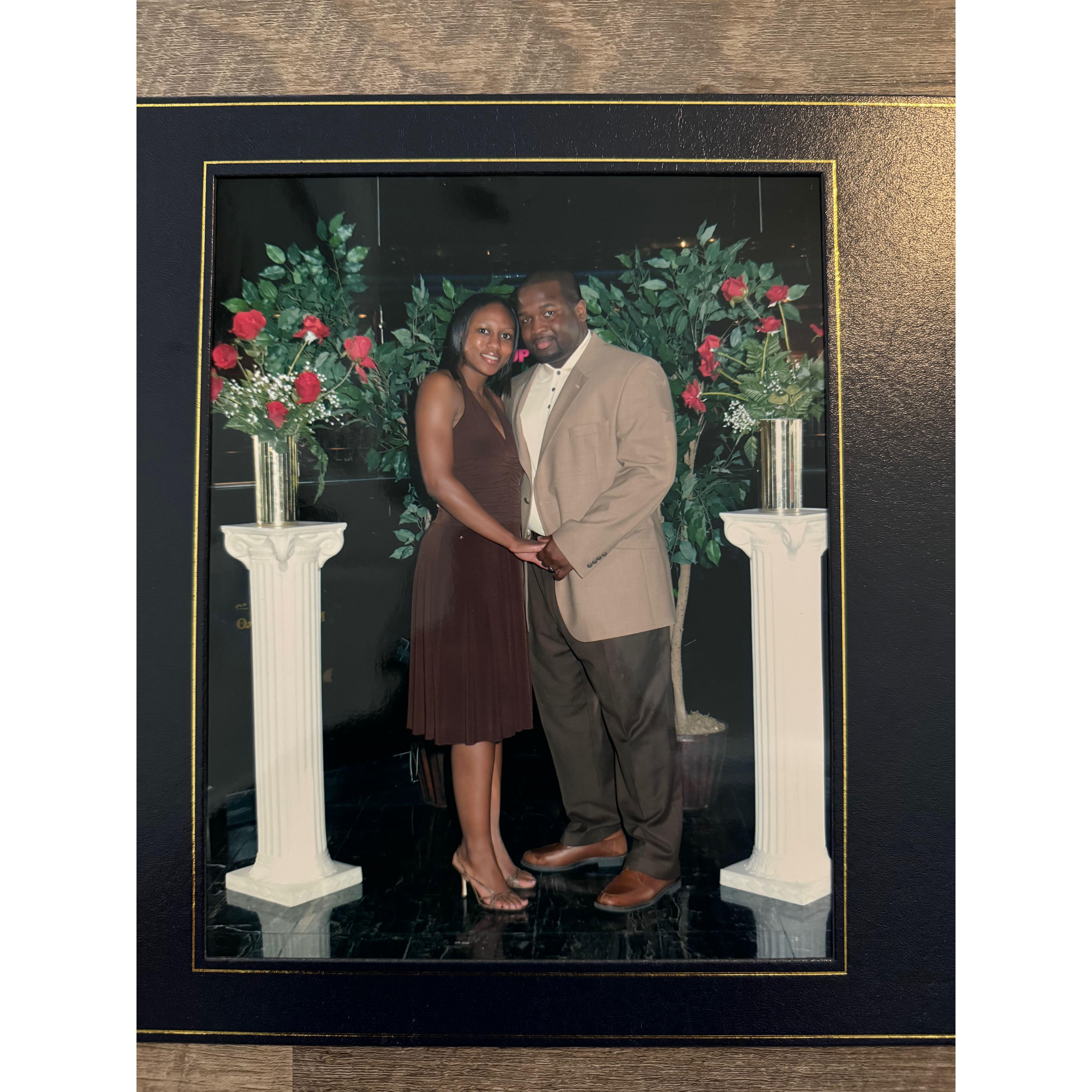 2006 - Our first anniversary. We took a trip to Orlando, and a cruise to the Bahamas.
