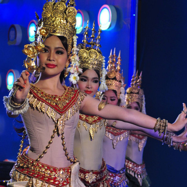 Cena romantica con espectaculo Apsara Siemp Reap