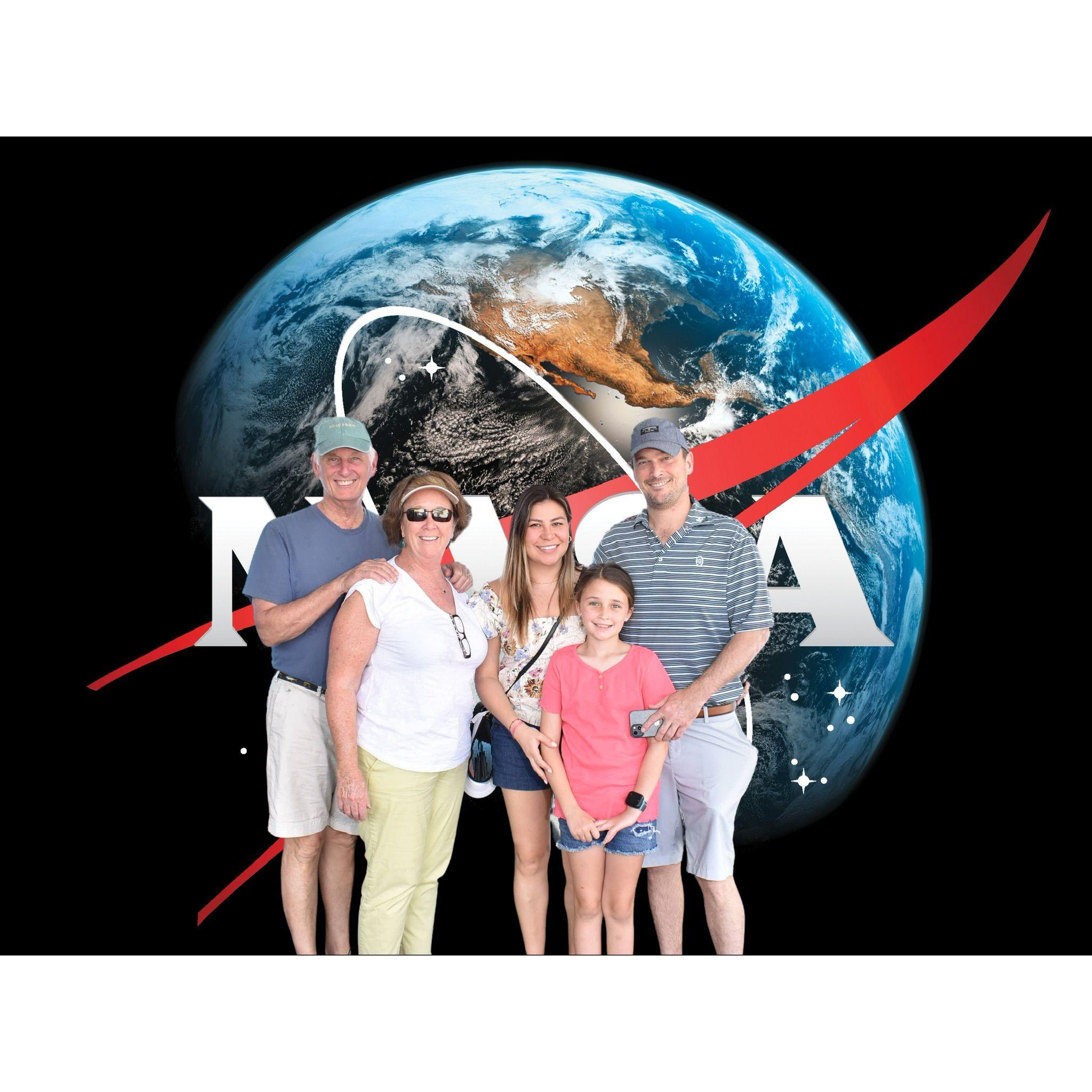 Nasa with the family