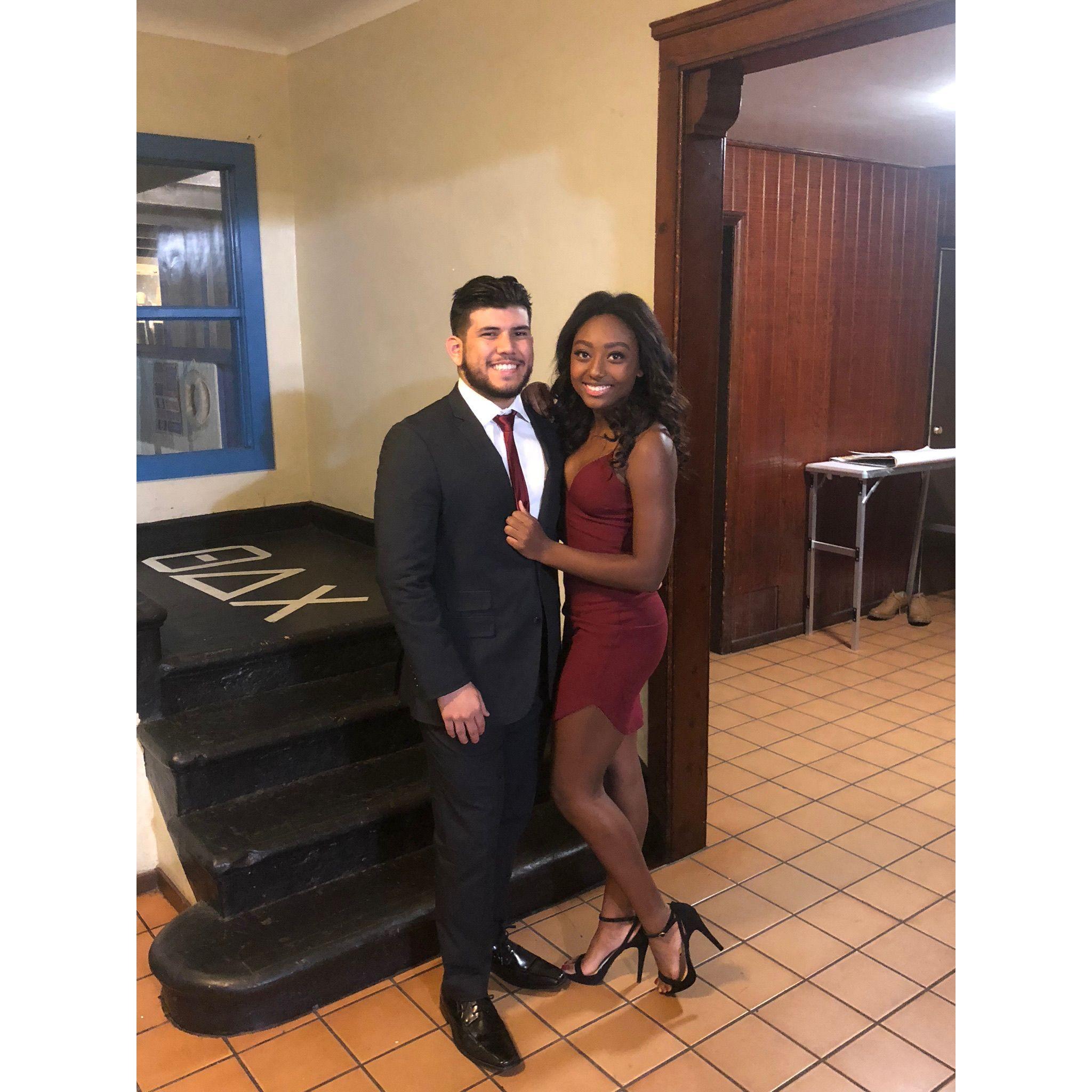 Our first Greek date party. Delta Gamma Crush 2018