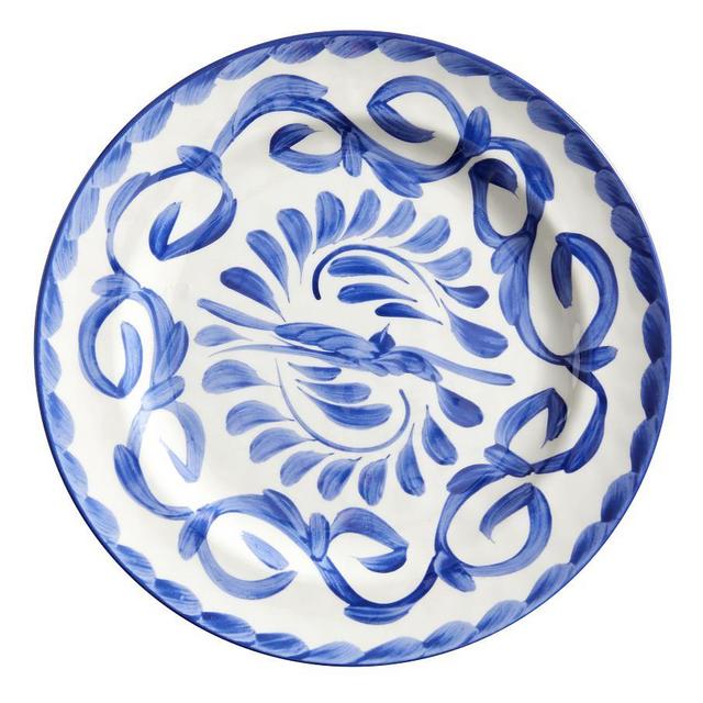 Puebla Melamine Dinner Plates, Set of 4