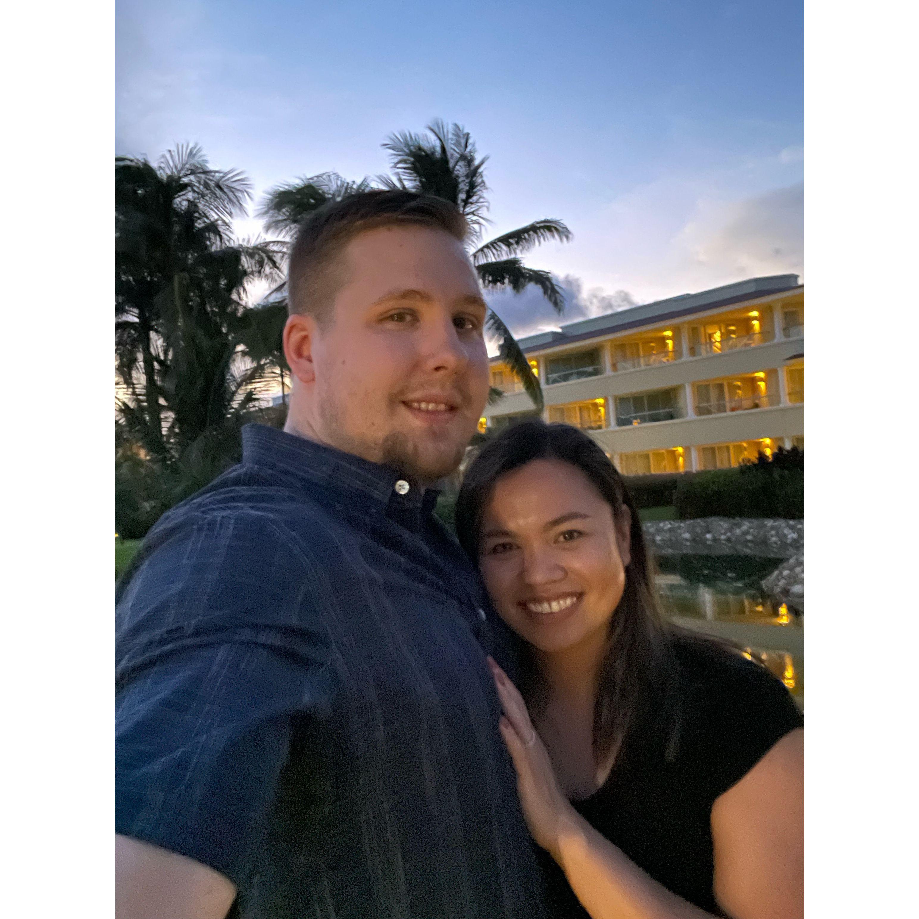Another photo after the proposal!
