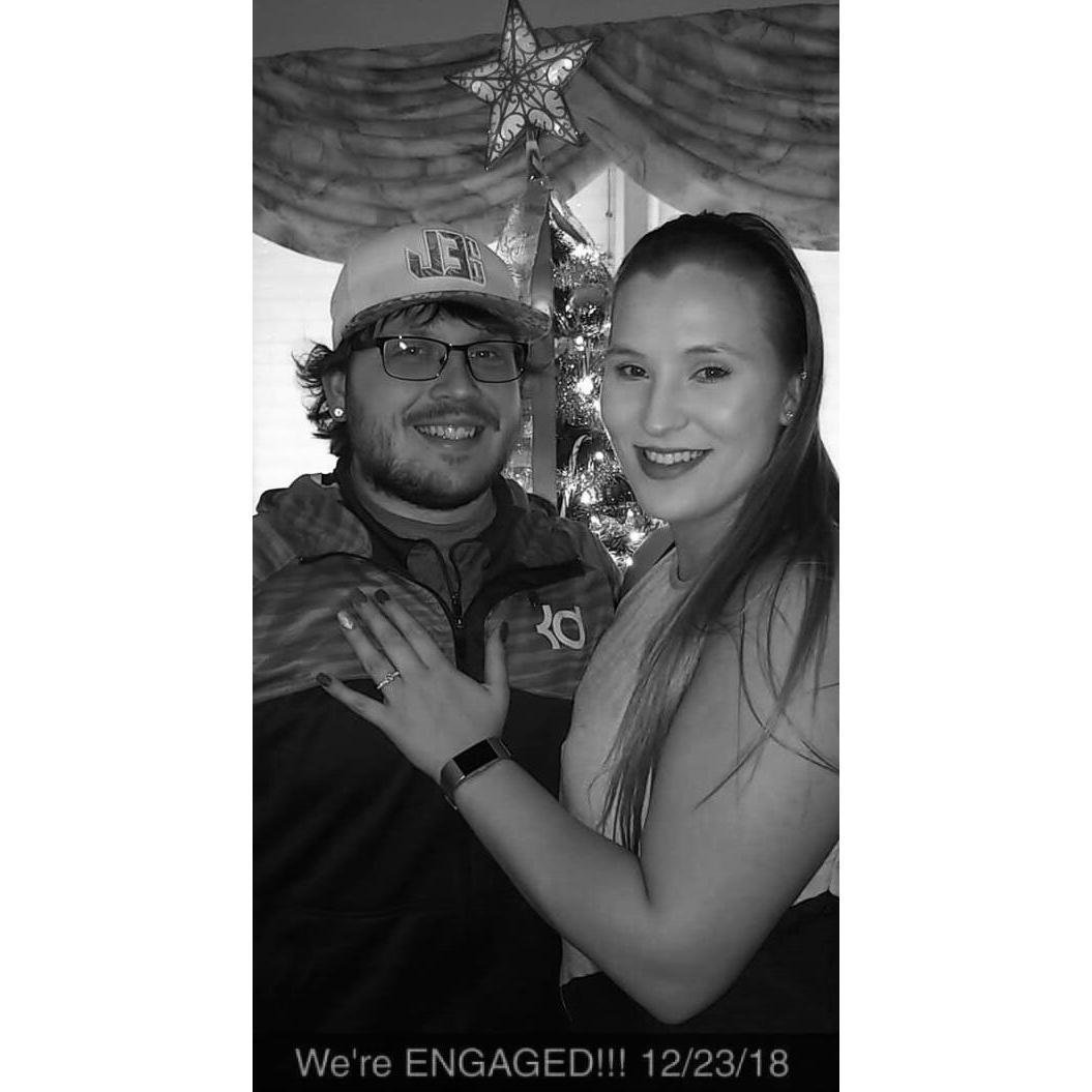 The day we got engaged!
