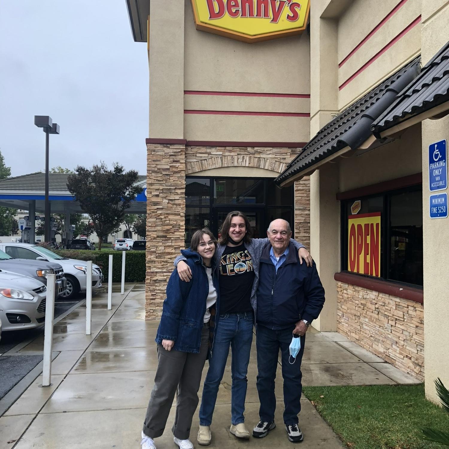 Lewis visits California again. October 2021