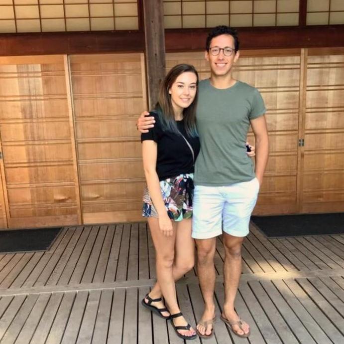 Our first picture together (2017)