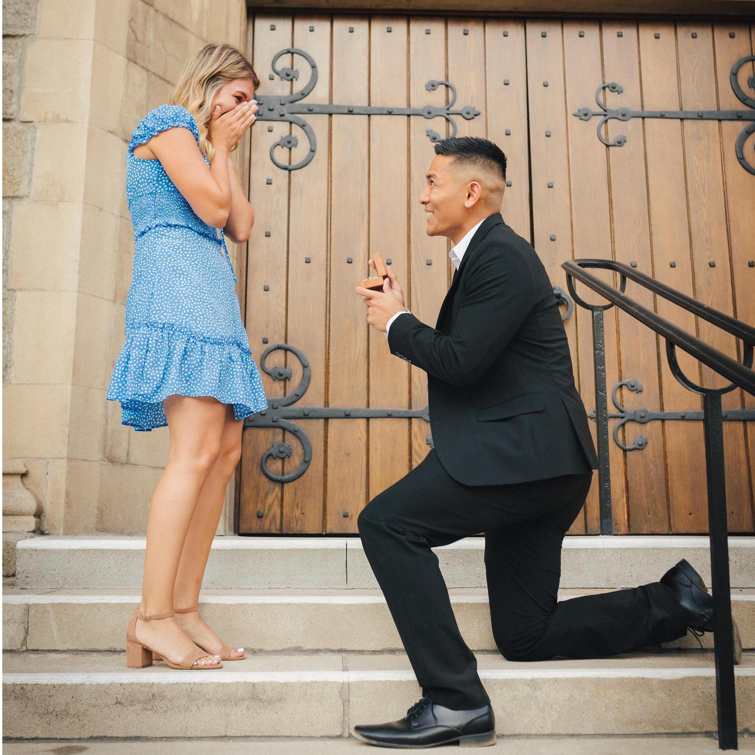 The day she said YES! 7.14.21