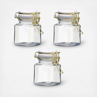 Grace Spice Jar, Set of 3