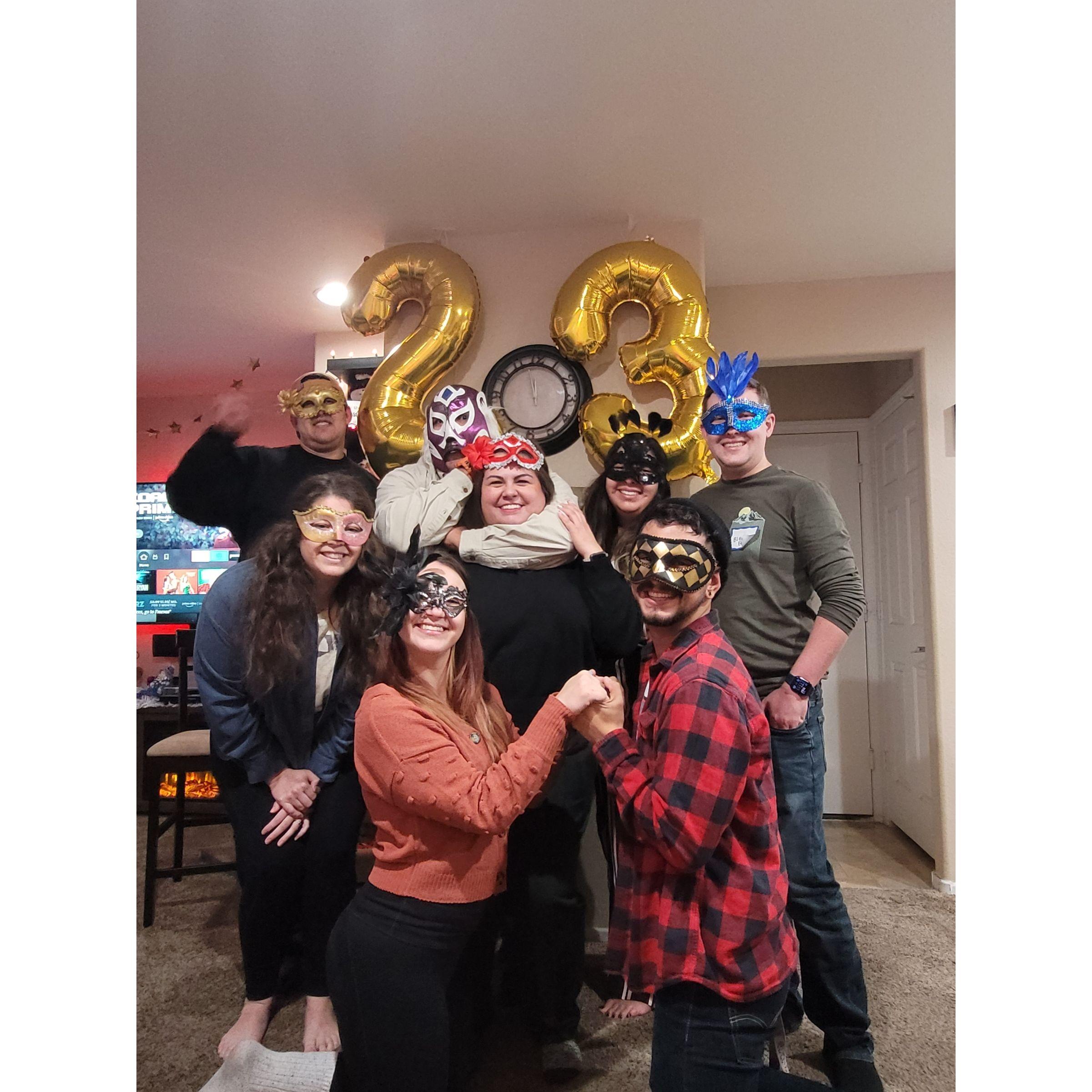 Our NYE murder mystery party