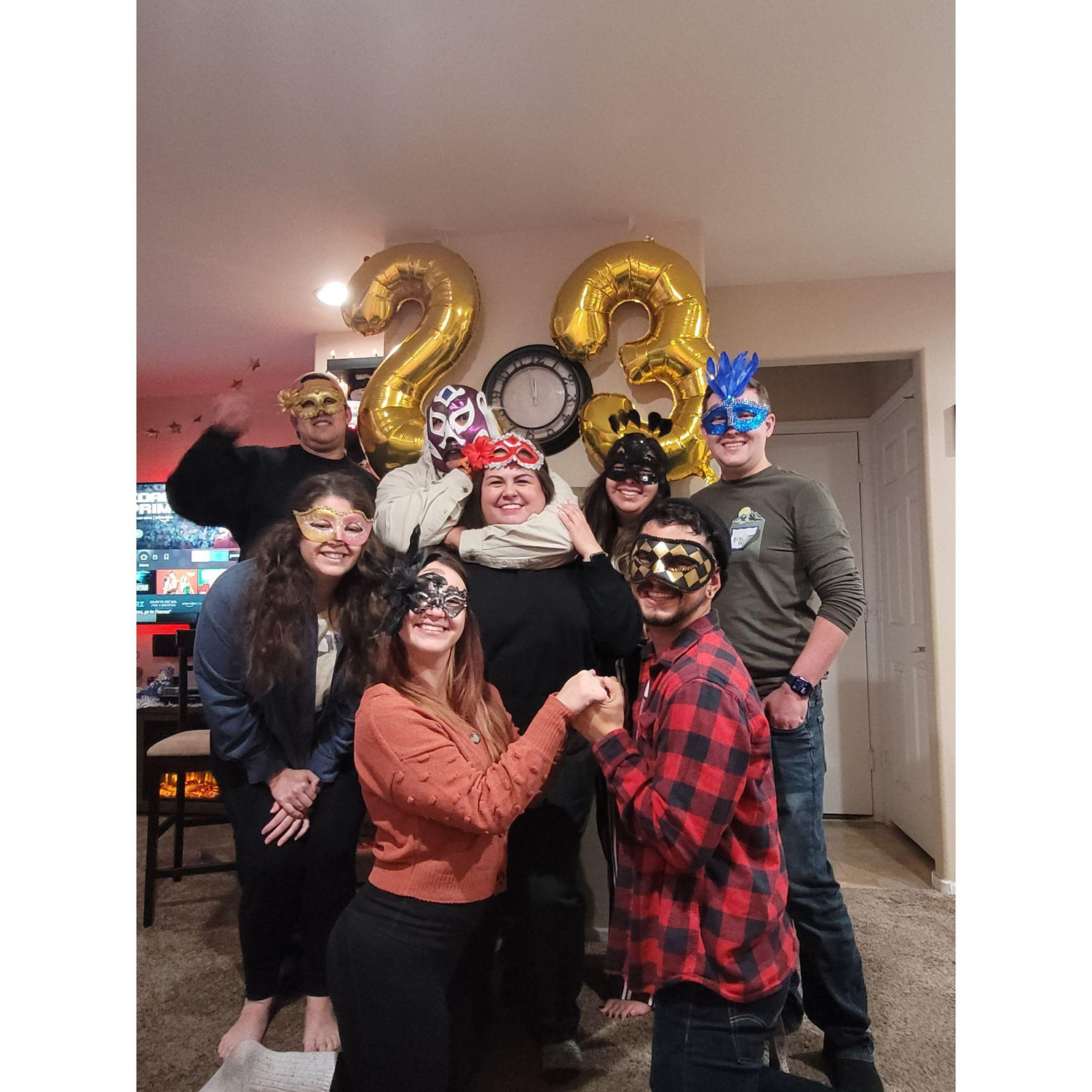 Our NYE murder mystery party