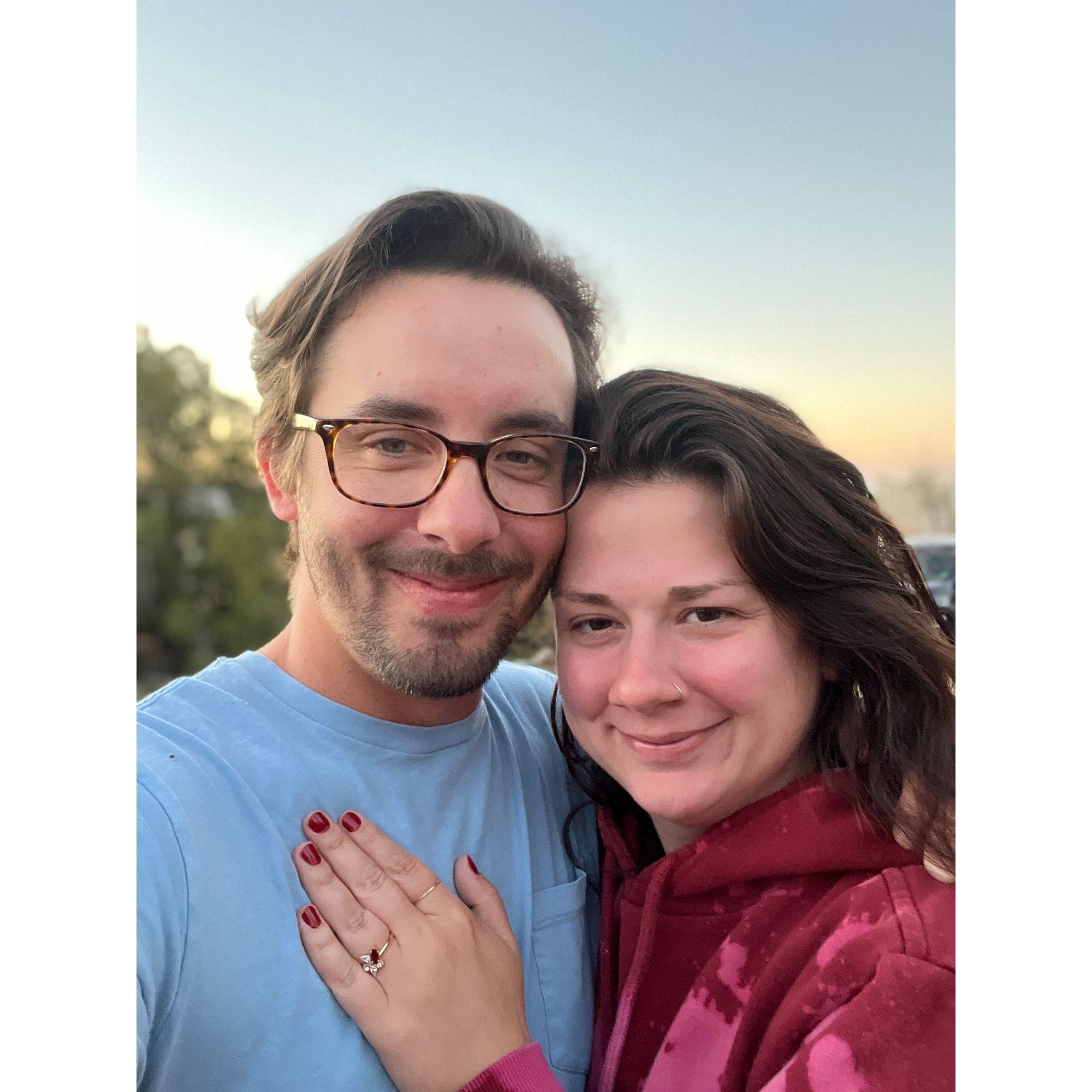 Our last dinner in Joshua Tree!