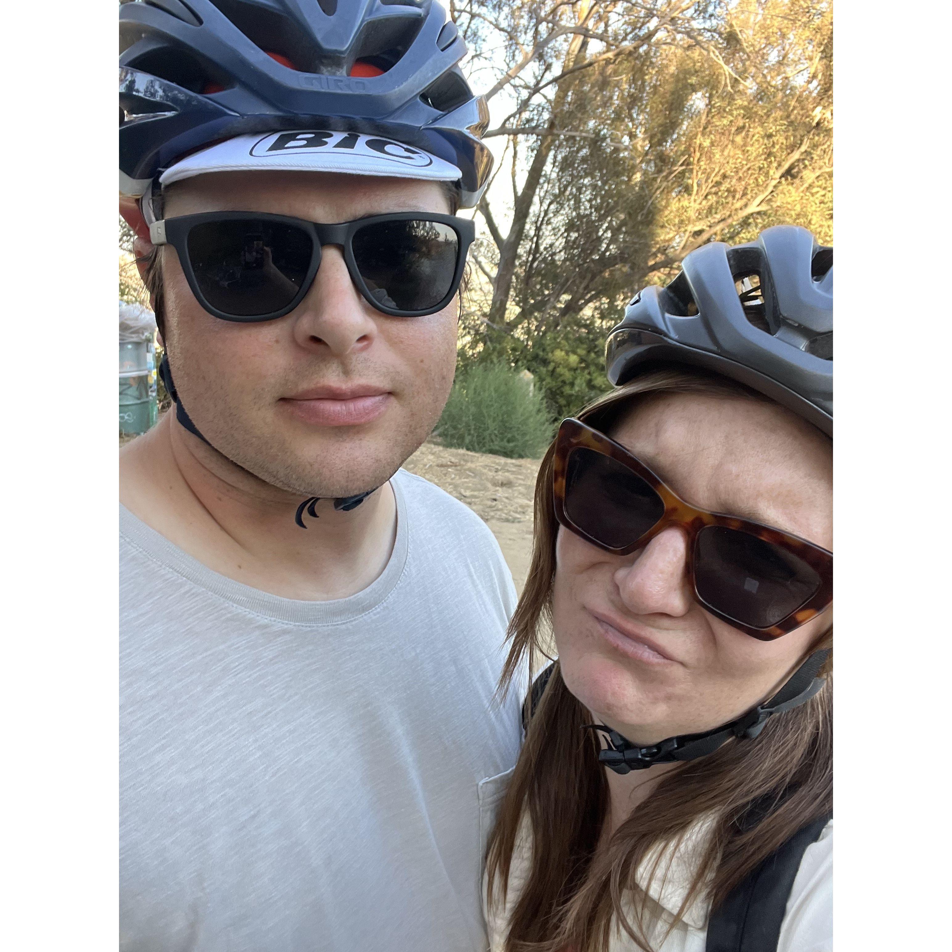 LA Summertime bike ride. August 2024.