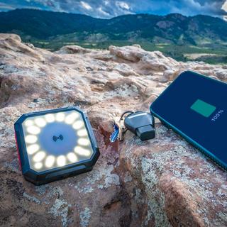 Solar Powerbank Lantern with Wireless Charging