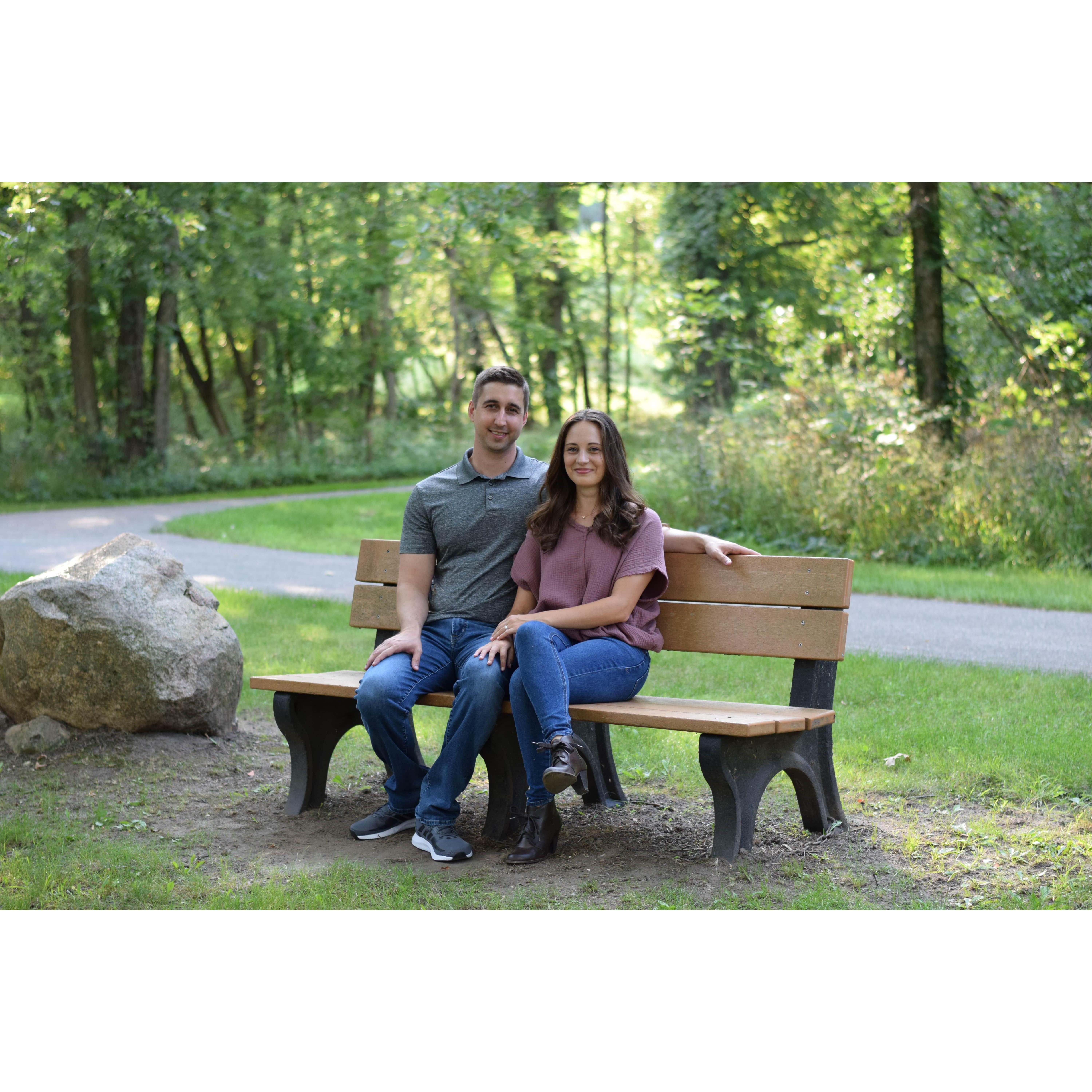 Engagement photo by Jenny Larimer