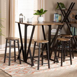 Richard 5-Piece Pub Set with Extendable Tabletop