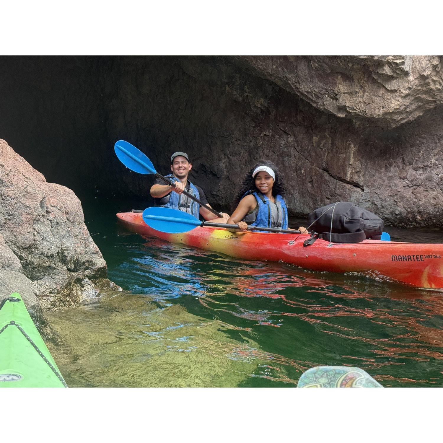 We love doing outdoor activities together especially anything involving water.