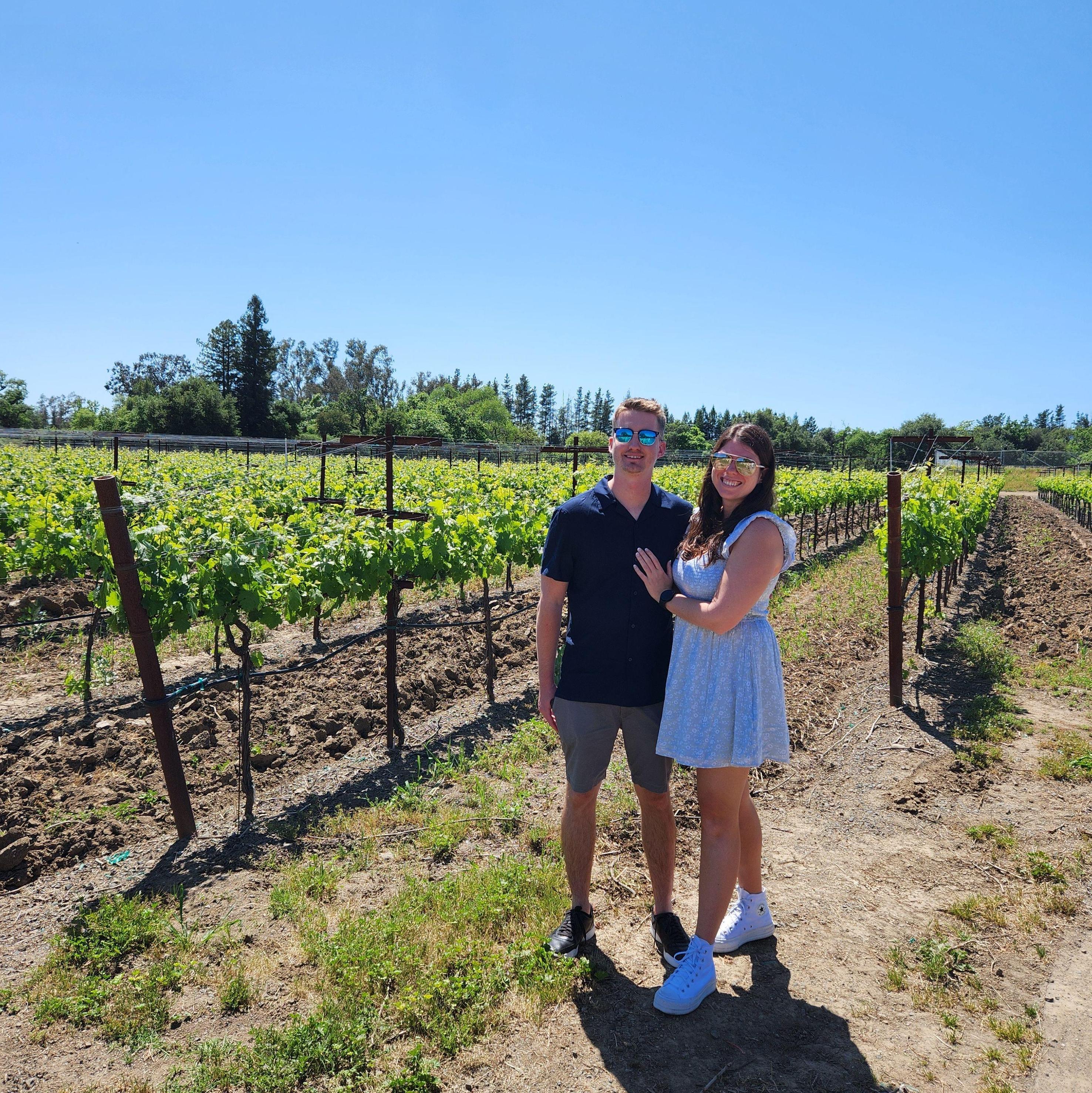 Discovering our love for wine on our trip to Napa