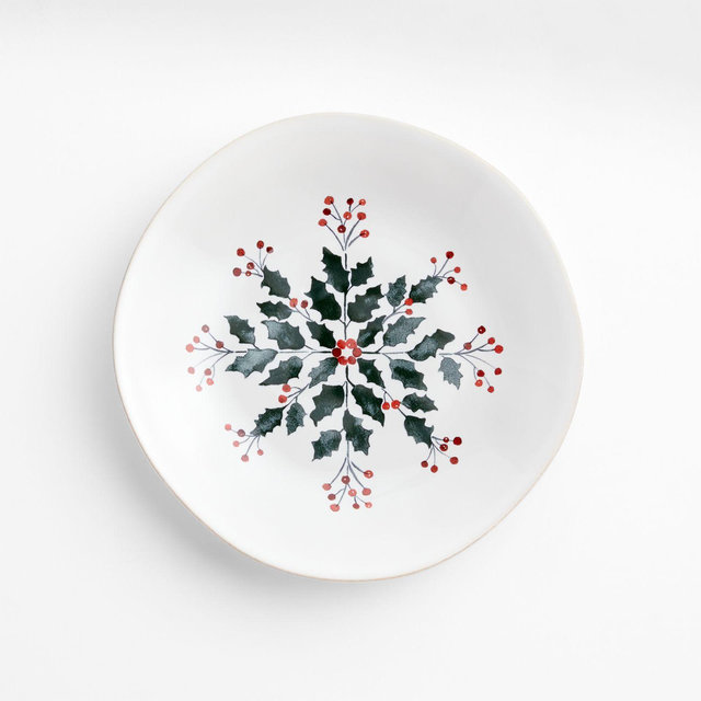 Marin Holly Berry Salad Plate