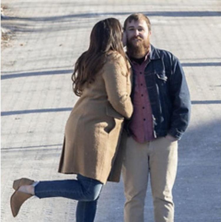 Kisses back on campus at the University of Scranton