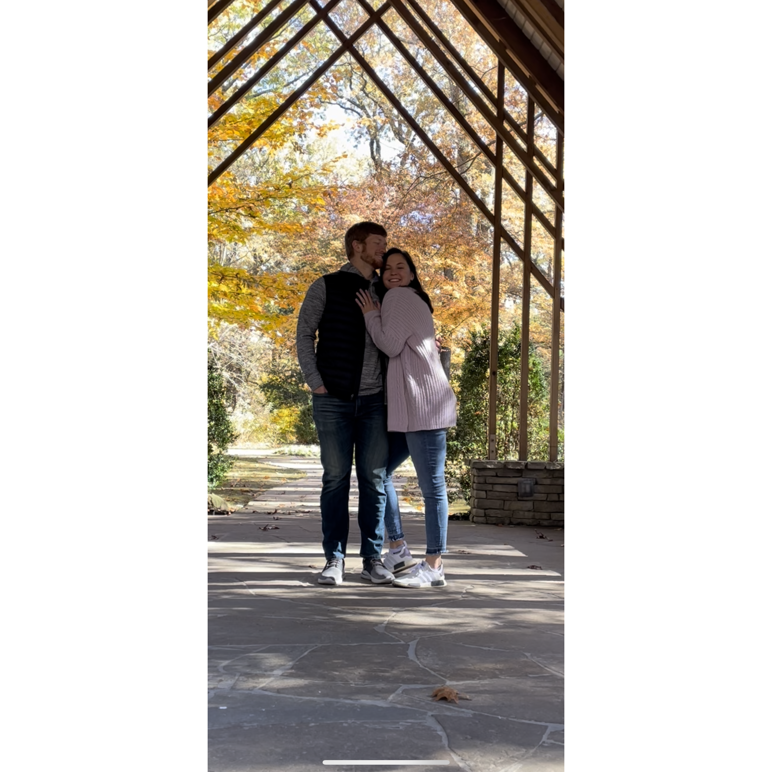 Engagement at the Memphis Botanical Gardens