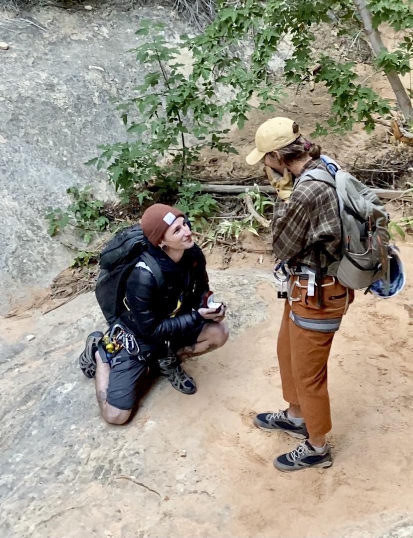 A slew of profanities precede the shock of the proposal