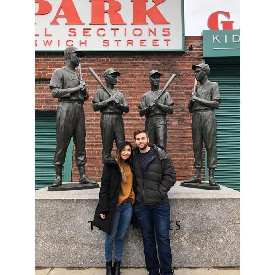 1st Valentine's Day weekend spent in Boston!