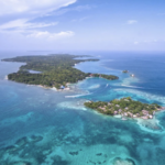 Take a boat to the Rosario Islands