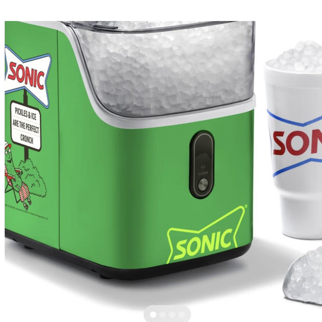 Frozen Pickle Sonic Ice Maker • LIVE FREE SHOP SONIC