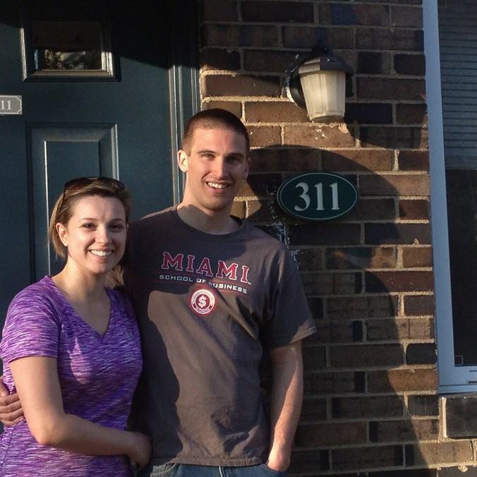 Our 1st house together 
2014