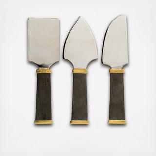 Anemone 3-Piece Cheese Knife Set