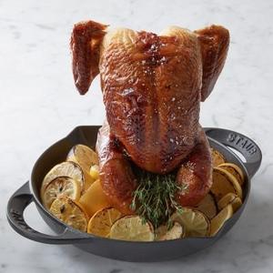 Staub Cast-Iron Vertical Chicken Roaster