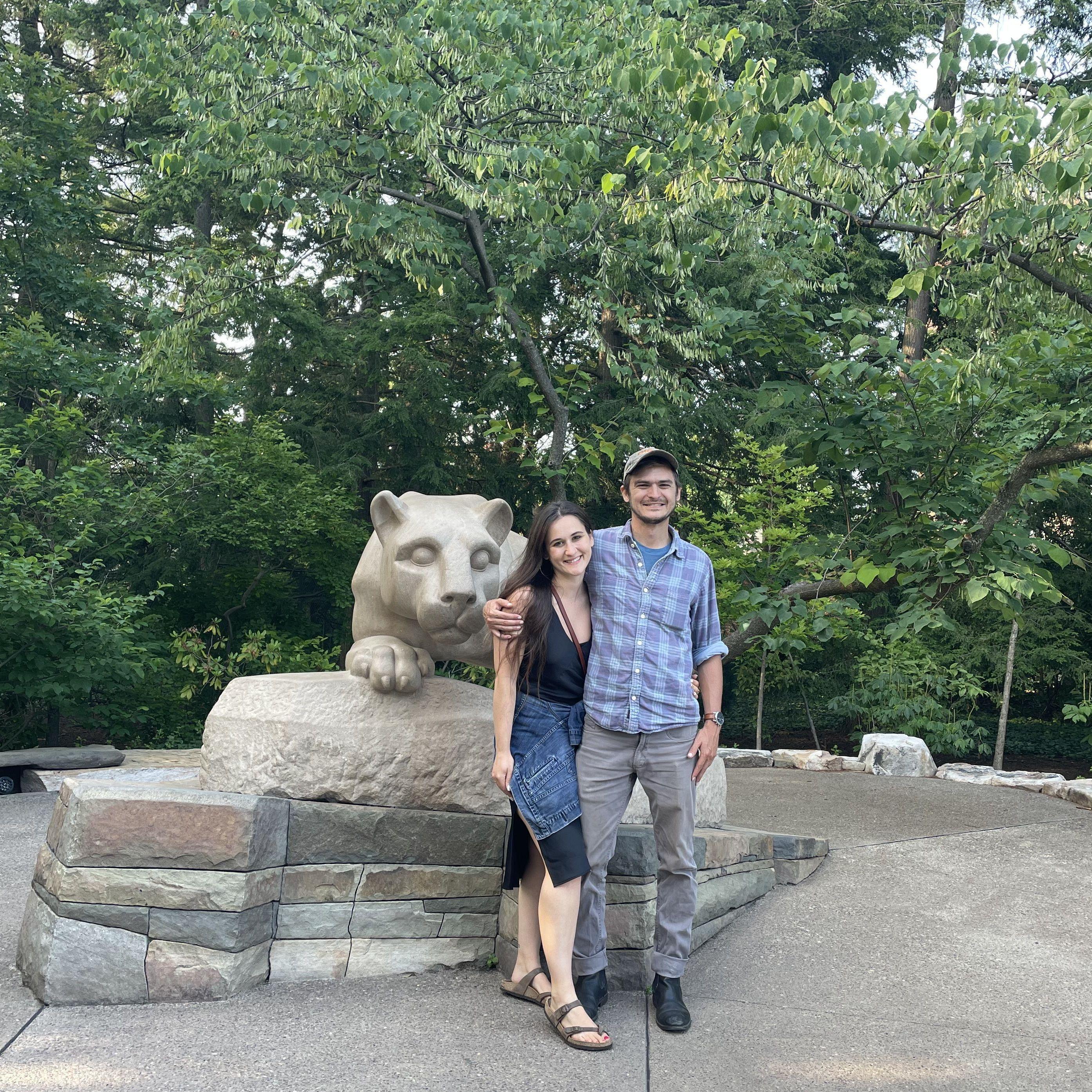Visiting Bubbi and Penn State in State College, PA