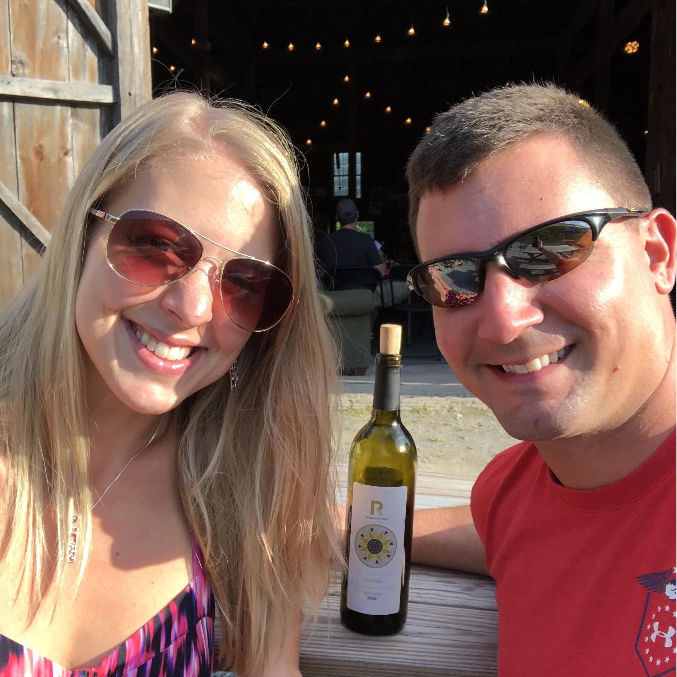 Going to Pinnacle Ridge Winery for good wine and music is a summer must!