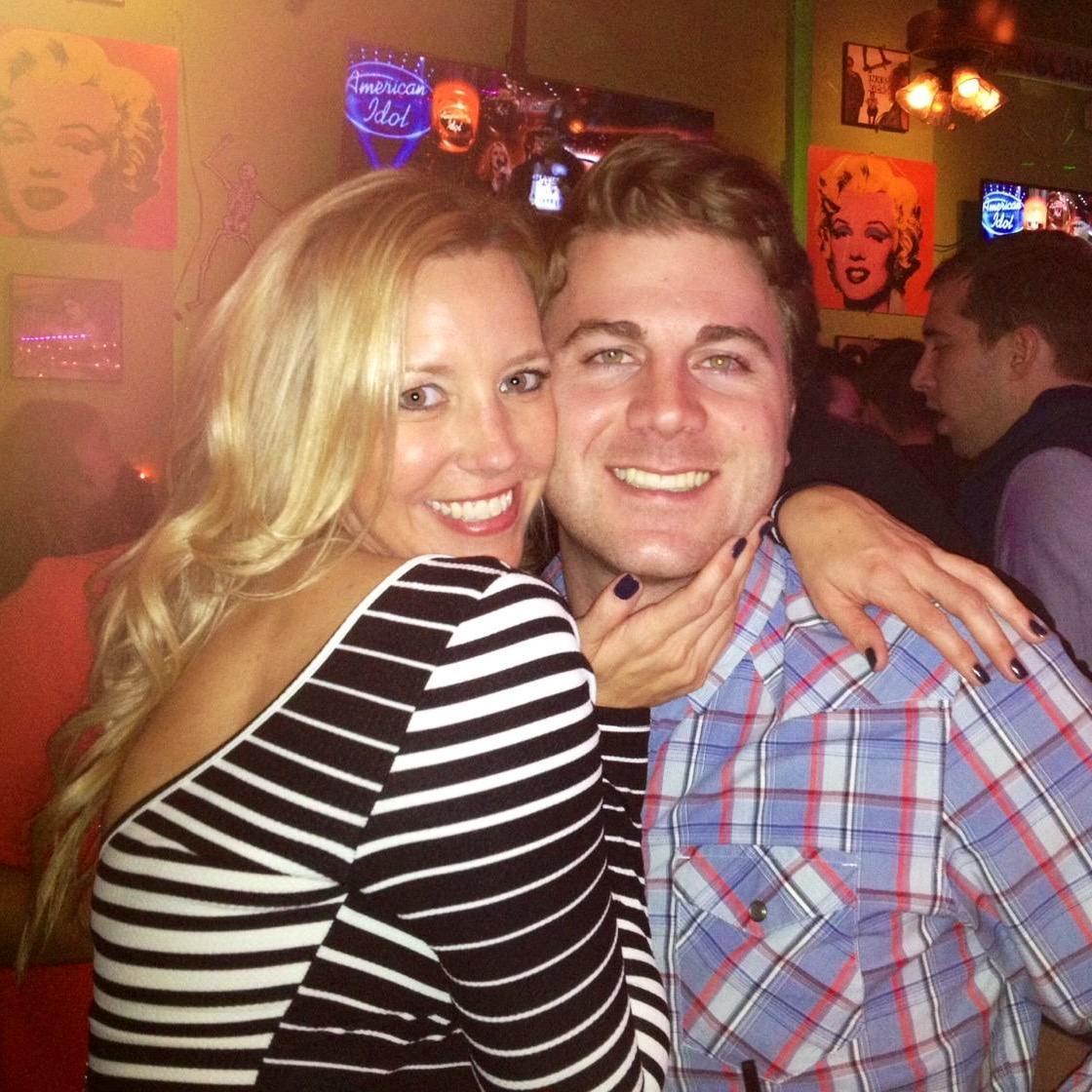 Our first photo together a few days after we met! Chicago, October 2014
