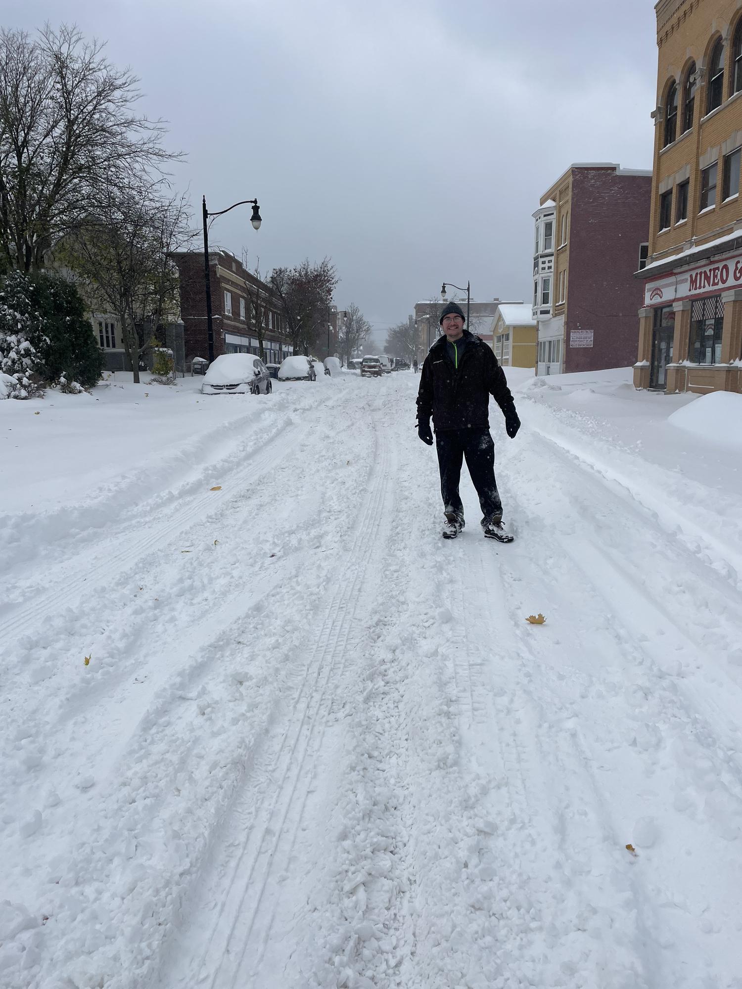 Big first snow of the year - Buffalo