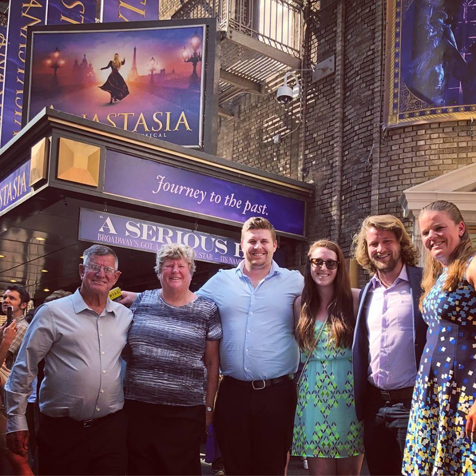 Anastasia with the Manuels