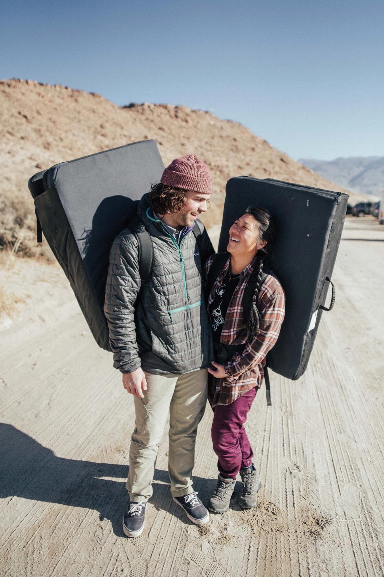 Climbing in Bishop CA