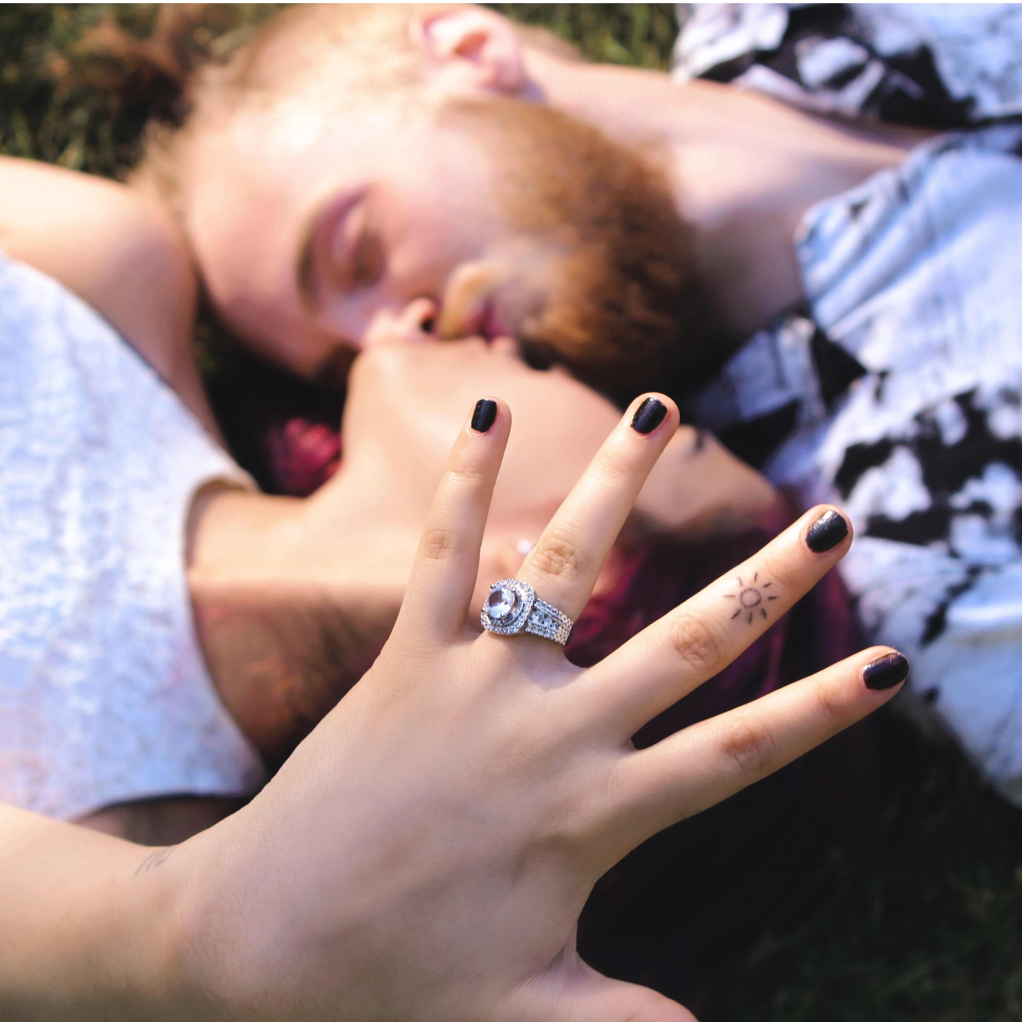 He popped the question several weeks before this beautiful photo was taken to celebrate the love our future holds for us.