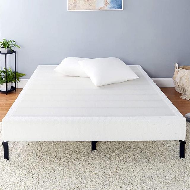 Amazon Basics Mattress Foundation, Smart Box Spring, Tool-Free Easy Assembly - 7-Inch, King