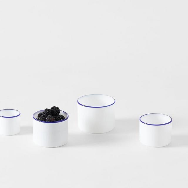 March Milk Glass Nesting Bowls