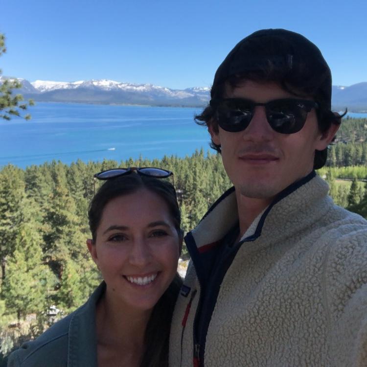 First trip together to Lake Tahoe