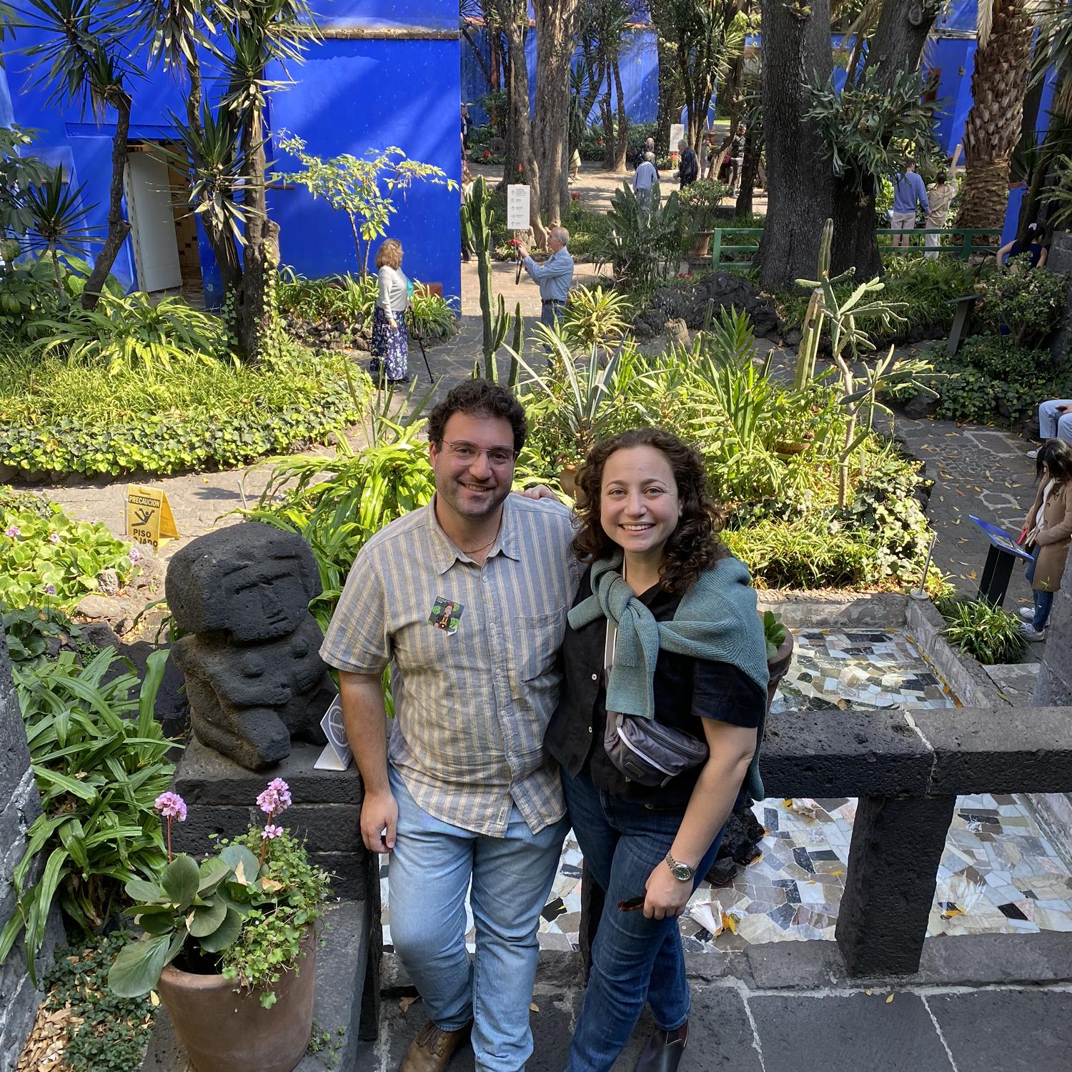 Frida Kahlo’s house in Mexico City. This trip was heaven and we can’t wait to go back!!