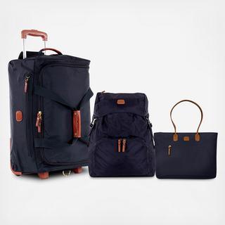 X Travel 3-Piece Bag Set