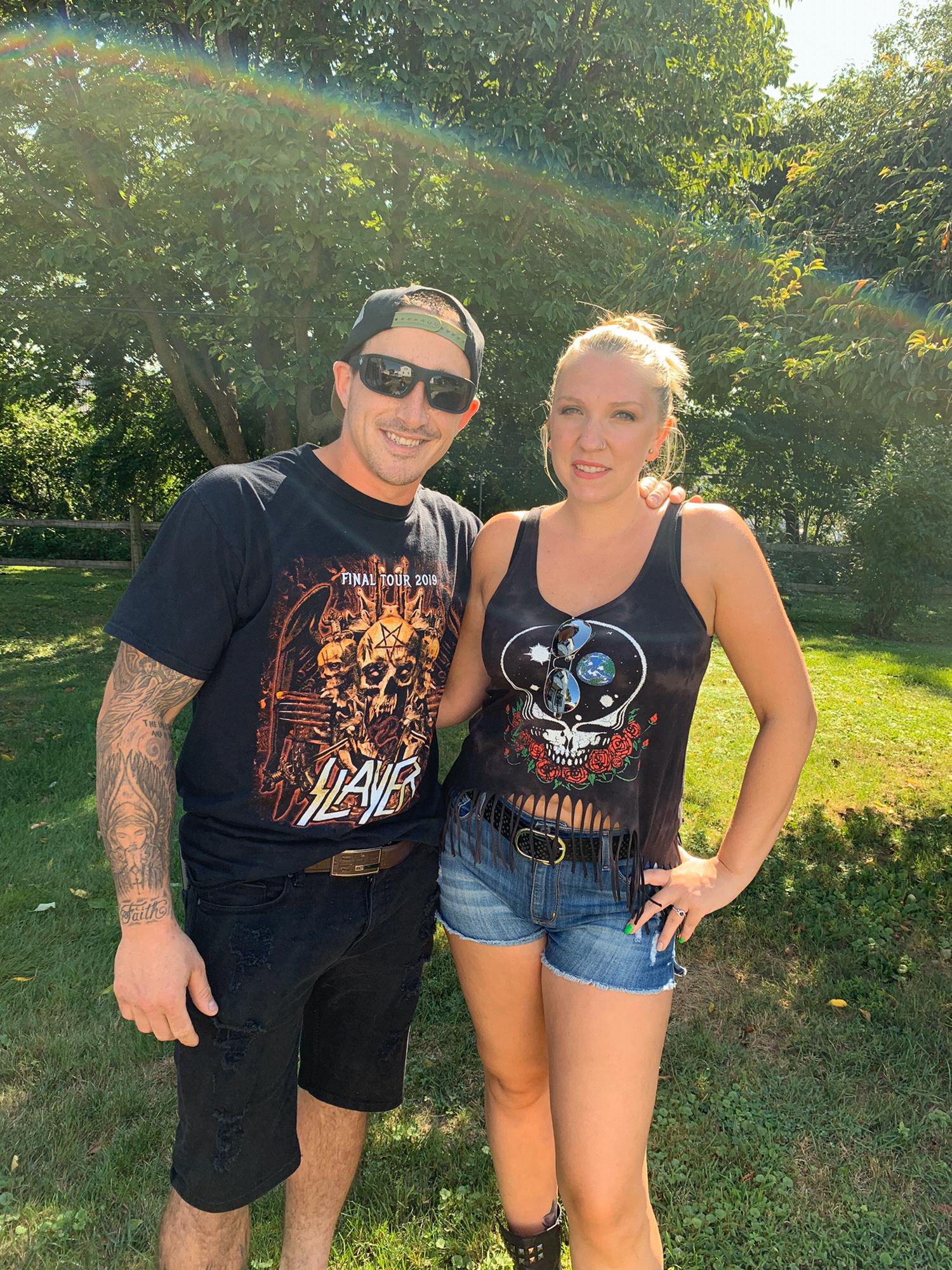 Breaking Benjamin concert 2019.... so hot that day but we had the absolute best time!