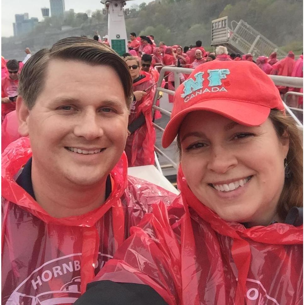 Niagra on Canada side 2018... We love to travel!