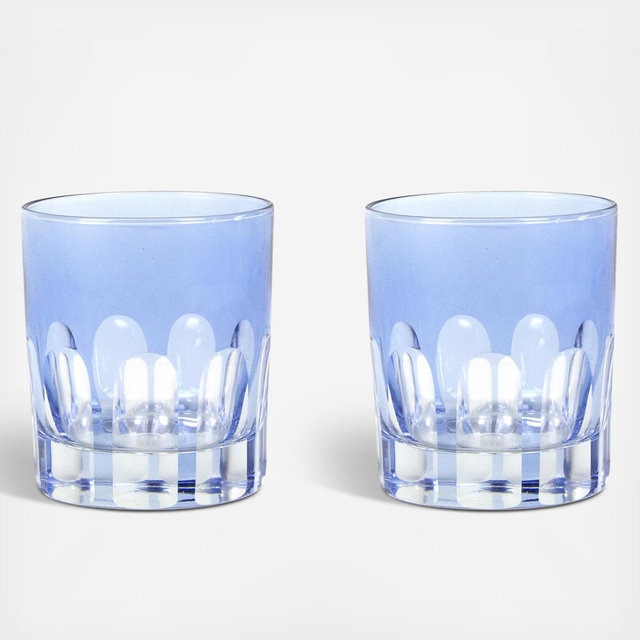 Sir/Madam, Rialto Acqua Old Fashioned Glass, Set of 2 | Zola