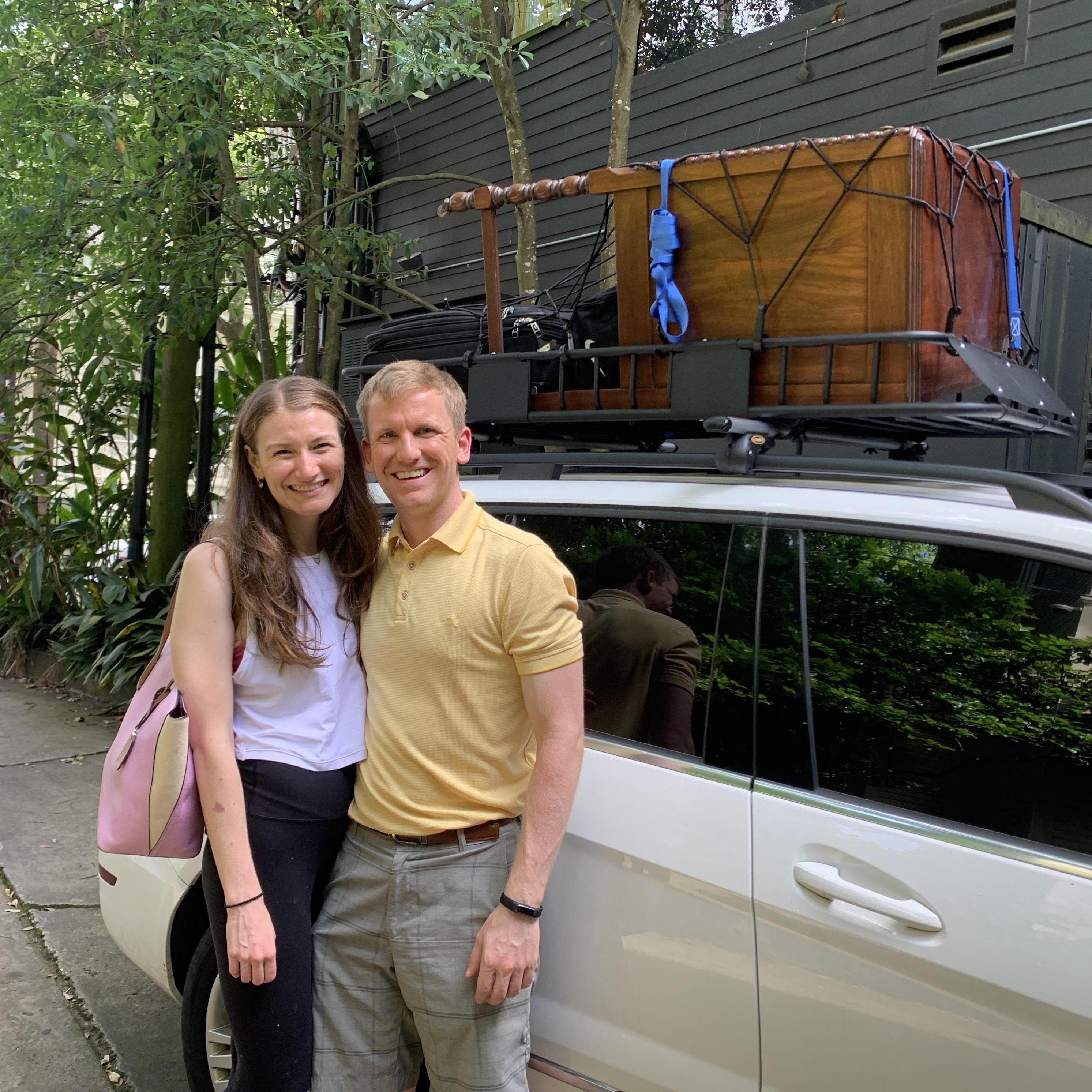 Ready for our road trip bringing some furniture back to Atlanta!