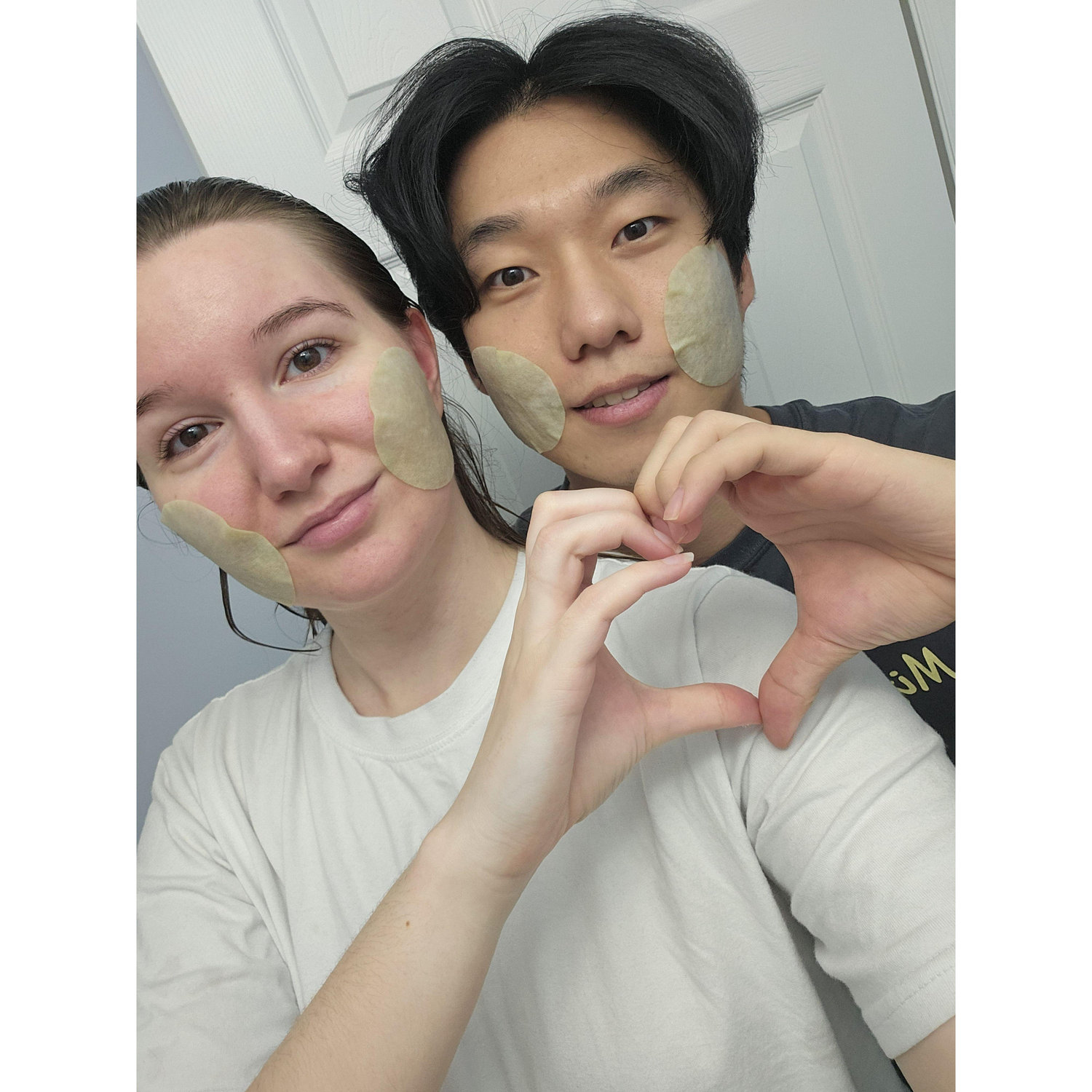 We love doing skin care together